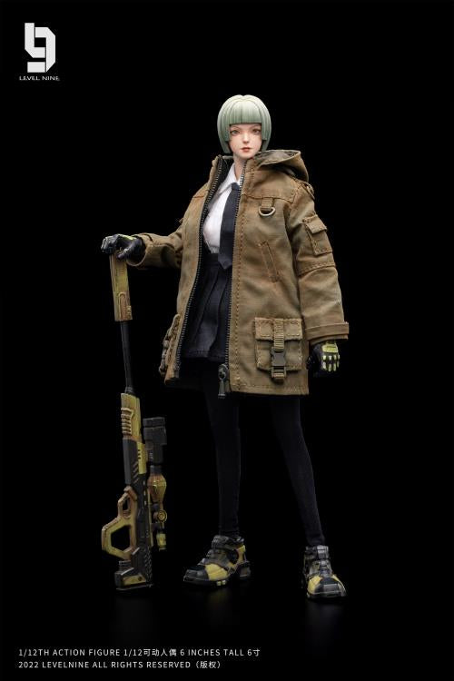 Joy Toy comes a new action figure series in 1/12 scale: Frontline Chaos! Dressed in real cloth and stylish clothing, JoyToy Rin is ready for battle with her trusty sniper rifle. Order yours today !