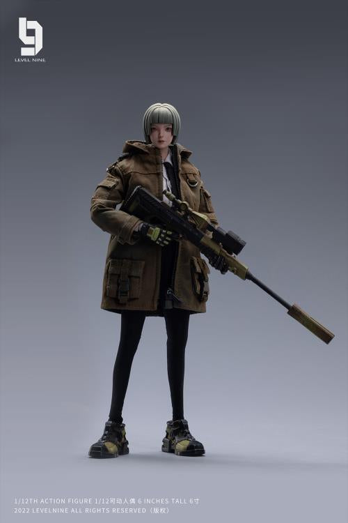 From Joy Toy comes a new action figure series in 1/12 scale: Frontline Chaos! Dressed in real cloth and stylish clothing, Rin is ready for battle with her trusty sniper rifle. Order yours today!