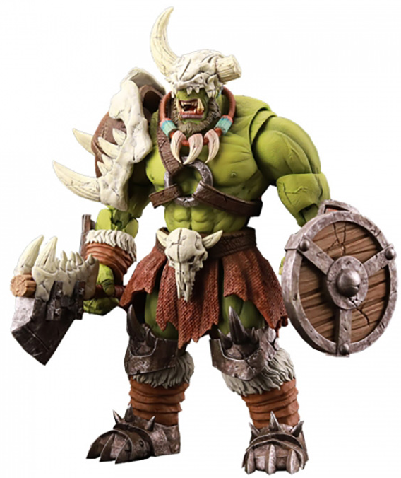 Mithril Action brings No.01 Warrior Guardian of The Horde to life with this new series of 1/10 scale figures. This figure includes interchangeable hands and other accessories and stands about 7.7-inch tall.