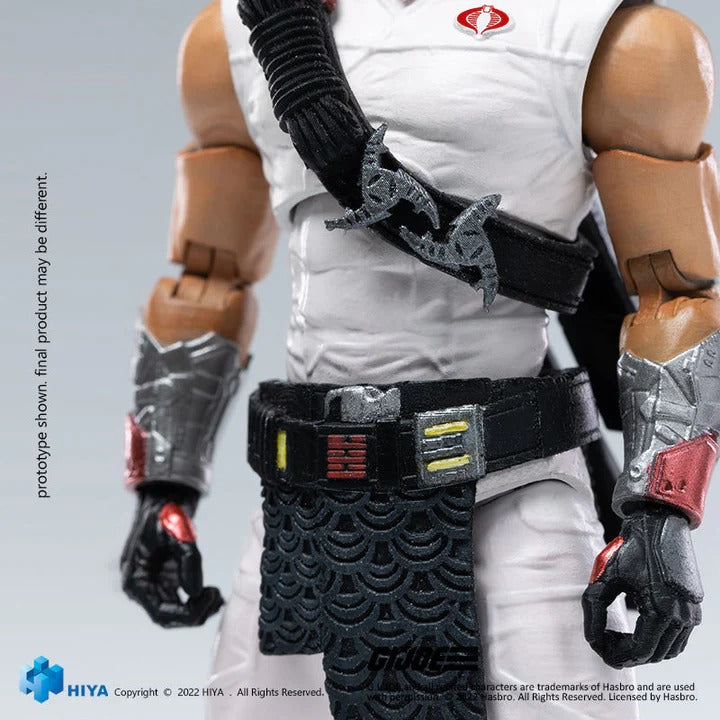 Storm Shadow is an elite Cobra ninja operative and an exiled member of the Arashikage ninja clan, one of Japan’s legendary families. He trained in their methods of infiltration and combat. Extremely skilled, blindingly fast, incredibly resilient, and devastatingly lethal. Elite-level expert in a variety of martial arts and an array of ninja weaponry. Destined to be the leader of the Arashikage before fate took a turn and sent him on a different path and into the ranks of Cobra.