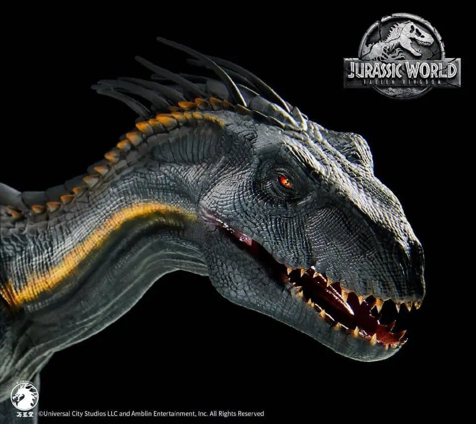 W-Dragon (Wan Long Tang) Model Dinosaur Figure Tyrannical Velociraptor/ Tyrannosaurus Raptor With Base from Jurassic World 2. 